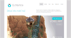 Desktop Screenshot of ex-machina.fr